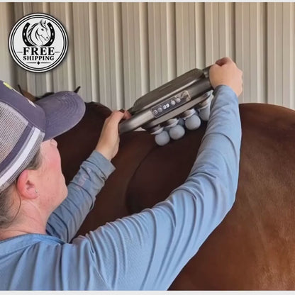 Sixteenhands™ 8-Head Equine Muscle Recovery Massage Gun